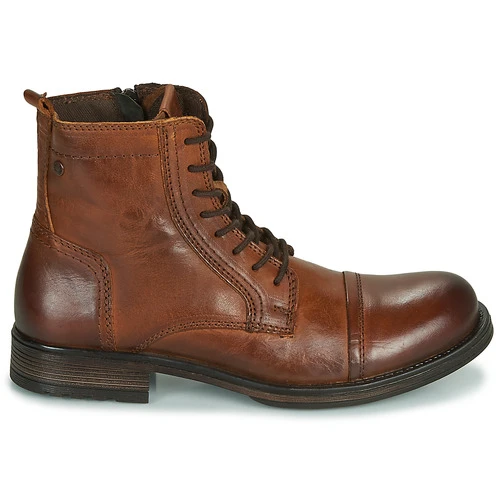 Jack & Jones JFW RUSSEL LEATHER Couleur Cognac 4 Jack & Jones JFW RUSSEL LEATHER Couleur Cognac – Image 2