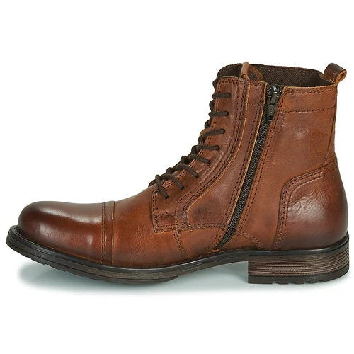 Jack & Jones JFW RUSSEL LEATHER Couleur Cognac 6 Jack & Jones JFW RUSSEL LEATHER Couleur Cognac – Image 4