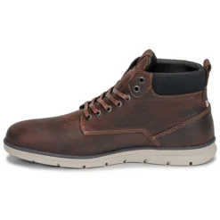 Jack & Jones JFW TUBAR LEATHER Couleur Marron -Kdopa shop 15633535 500 D