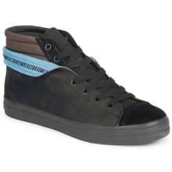 Bikkembergs PLUS MID SUEDE Couleur Noir
