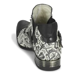 New Rock M-NW135-C12 Couleur Blanc / Noir -Kdopa shop 19824467 500 E