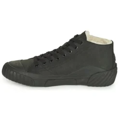 Kenzo TIGER CREST SHEARLING SNEAKERS Couleur Noir 11 Kenzo TIGER CREST SHEARLING SNEAKERS Couleur Noir -Kdopa shop 20057591 500 D