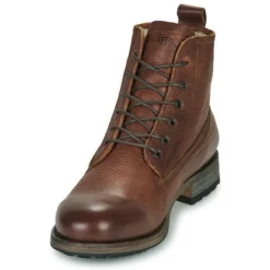 Blackstone MID LACE UP BOOT FUR Couleur Marron -Kdopa shop 206922 500 C