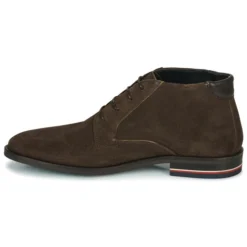Tommy Hilfiger Signature Hilfiger Suede Boot Couleur Marron -Kdopa shop 22555452 500 D