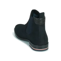 Tommy Hilfiger Signature Hilfiger Suede Chelsea Couleur Marine -Kdopa shop 22555454 500 E