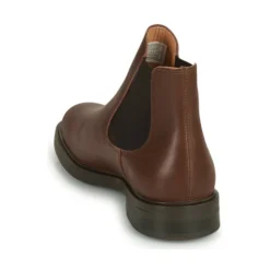 Selected SLHBLAKE LEATHER CHELSEA BOOT Couleur Marron -Kdopa shop 22580805 500 E