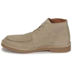 Selected SLHRIGA NEW SUEDE MOC-TOE CHUKKA Couleur Beige -Kdopa shop 22580812 500 D