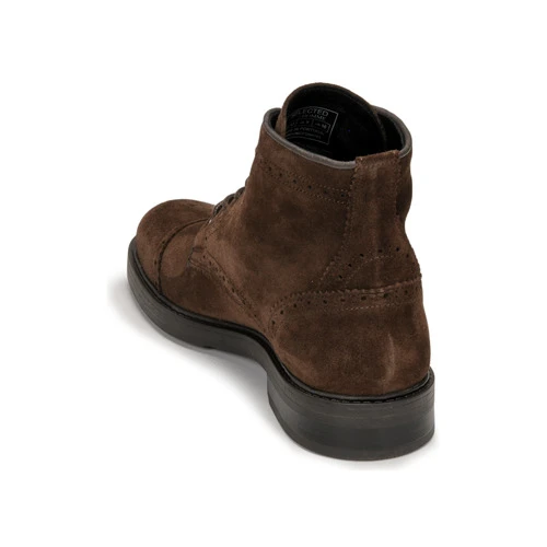 Selected SLHBLAKE SUEDE BROGUE BOOT Couleur Marron 7 Selected SLHBLAKE SUEDE BROGUE BOOT Couleur Marron – Image 5