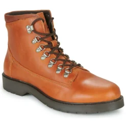 Selected SLHMADS LEATHER BOOT Couleur Cognac