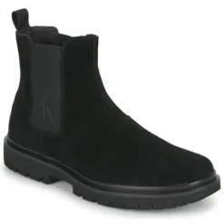 Calvin Klein Jeans LUG MID CHELSEA BOOT Couleur Noir