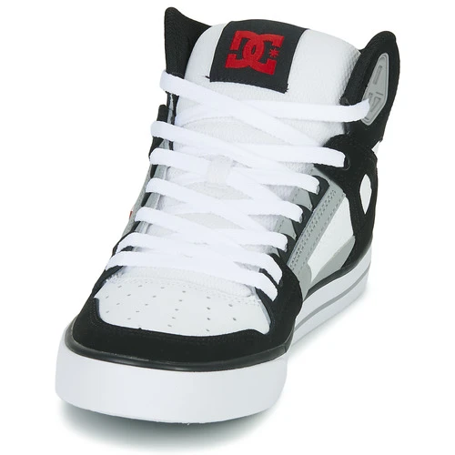 DC Shoes PURE HIGH-TOP WC Couleur Noir / Blanc 5 DC Shoes PURE HIGH-TOP WC Couleur Noir / Blanc – Image 3