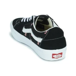Vans SK8-LOW Couleur Noir / Blanc / Rouge -Kdopa shop 22872678 500 E