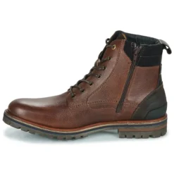 Pantofola D'Oro PONZANO UOMO HIGH Couleur Cognac -Kdopa shop 22873459 500 D