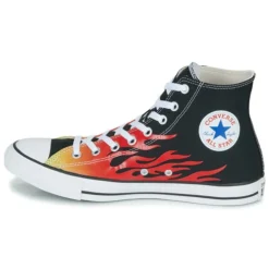 Converse CHUCK TAYLOR ALL STAR HI Couleur Rouge / Noir / Jaune 11 Converse CHUCK TAYLOR ALL STAR HI Couleur Rouge / Noir / Jaune -Kdopa shop 24215652 500 D