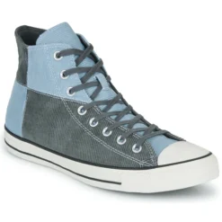 Converse CHUCK TAYLOR ALL STAR WORKWEAR TEXTILES HI Couleur Bleu