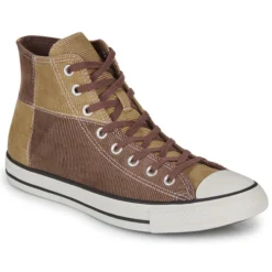 Converse CHUCK TAYLOR ALL STAR WORKWEAR TEXTILES HI Couleur Marron / Beige
