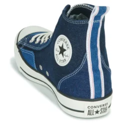 Converse CHUCK TAYLOR ALL STAR HI Couleur Bleu / Blanc 12 Converse CHUCK TAYLOR ALL STAR HI Couleur Bleu / Blanc -Kdopa shop 24215660 500 E