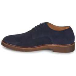 Selected SLHLUKE SUEDE DERBY Couleur Marine -Kdopa shop 24317825 500 D