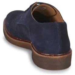 Selected SLHLUKE SUEDE DERBY Couleur Marine -Kdopa shop 24317825 500 E